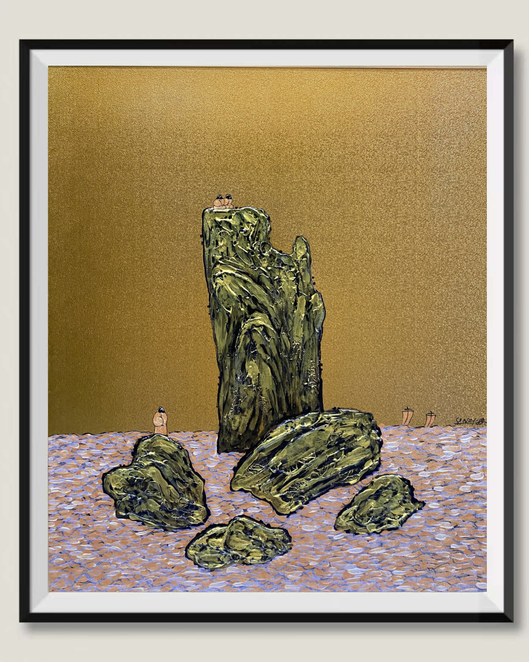 观苍海 Gazing at the Vast Sea- 散子 Sanzi