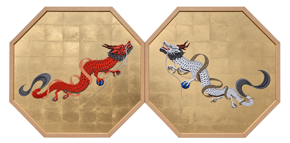 Auspicious Twin Dragons - Shiro Utafusa 歌房史朗