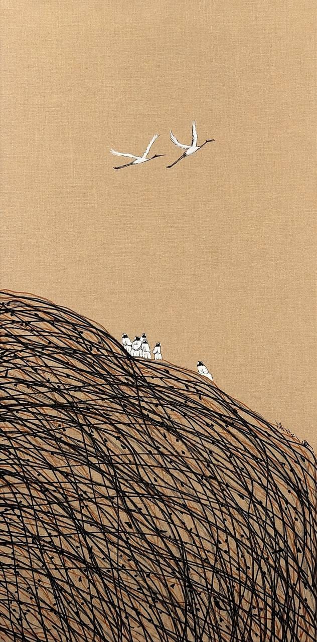 鹤知 系列二 Crane Knows II - 散子 Sanzi