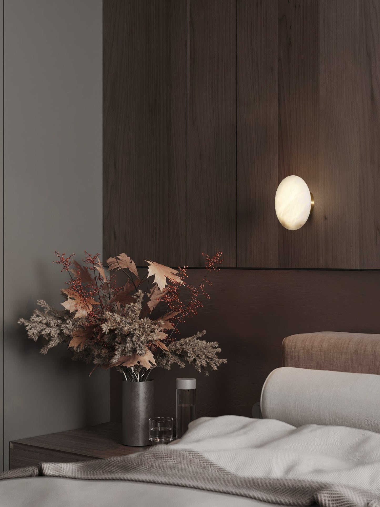 ALABASTER - KNAP Wall Lamp