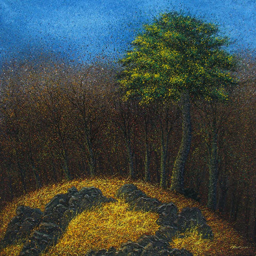 Master Piece Collection : The Season of Love - Alive - Oil & Acrylic on Canvas by Narate Kathong