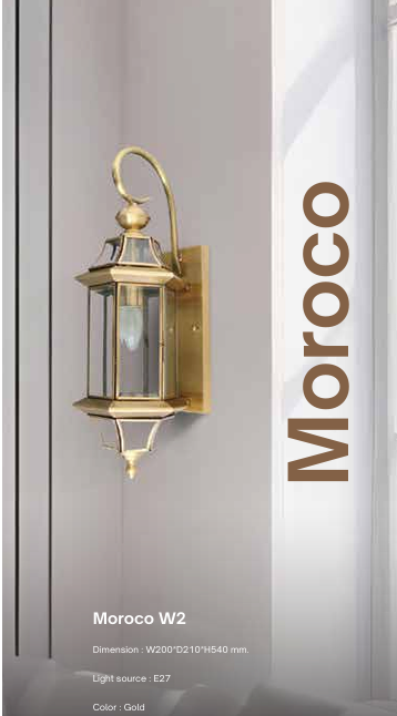 BRASS - MOROCO Wall Lamp