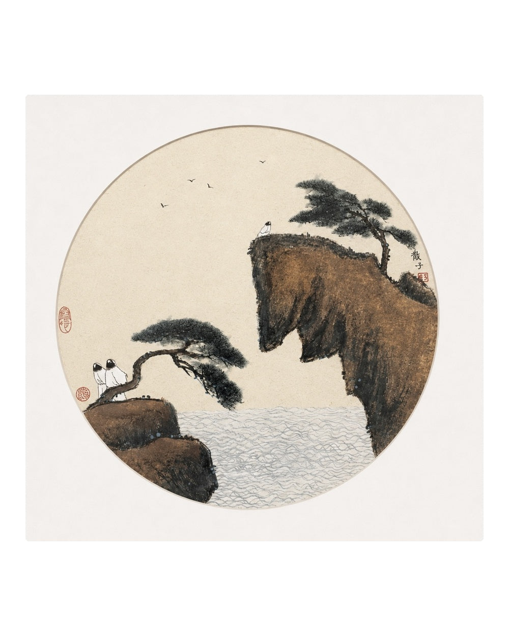 园景仙游 系列六 Garden Wanderings Series VI  -  散子 Sanzi