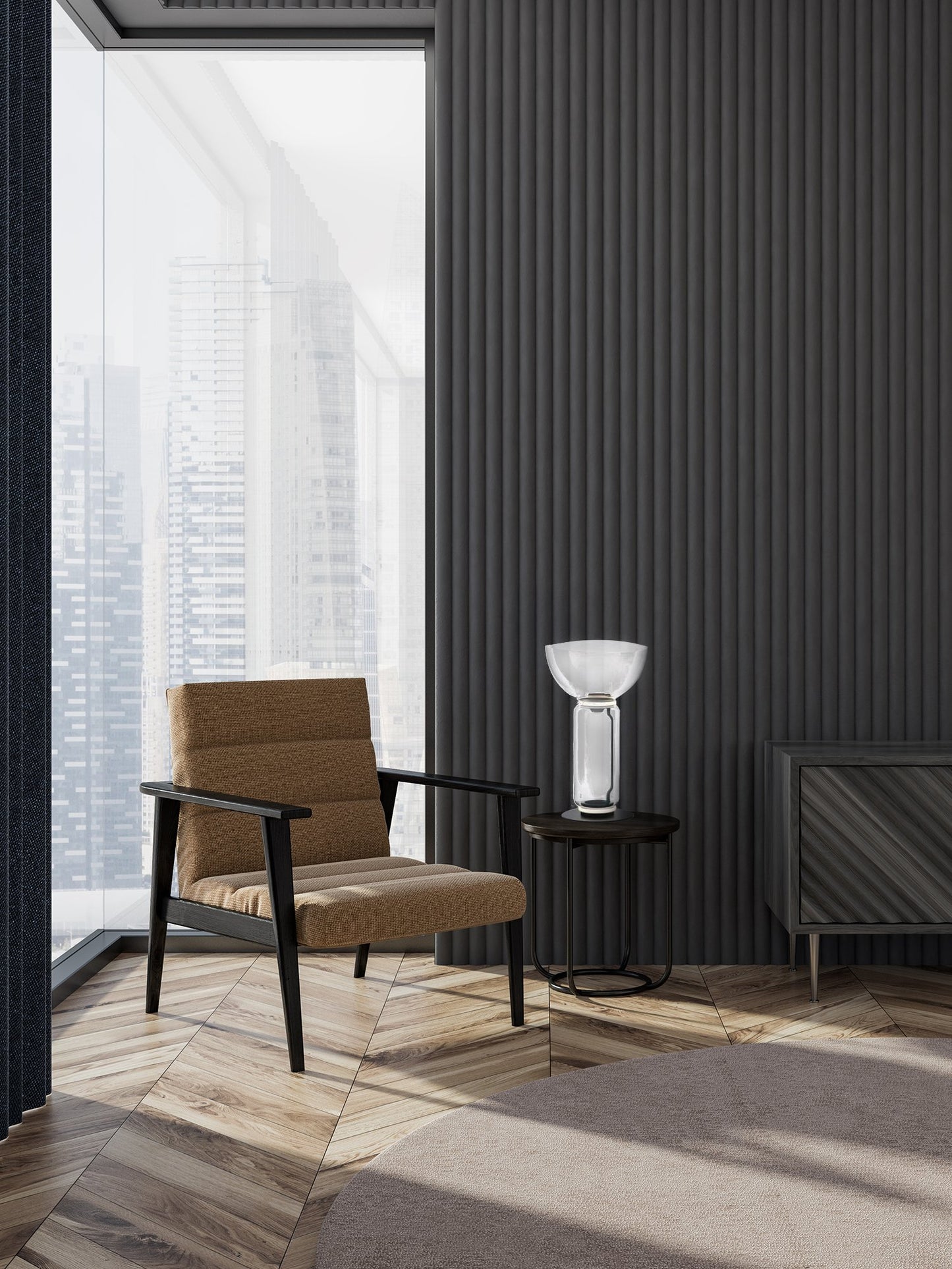 GLASS - CANNE Table Lamp