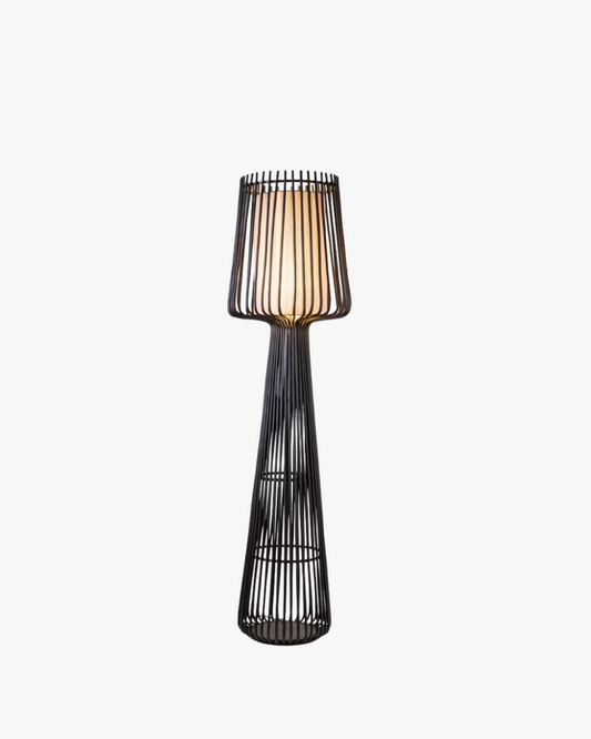 VAE - CHAMP Rattan Floor Lamp