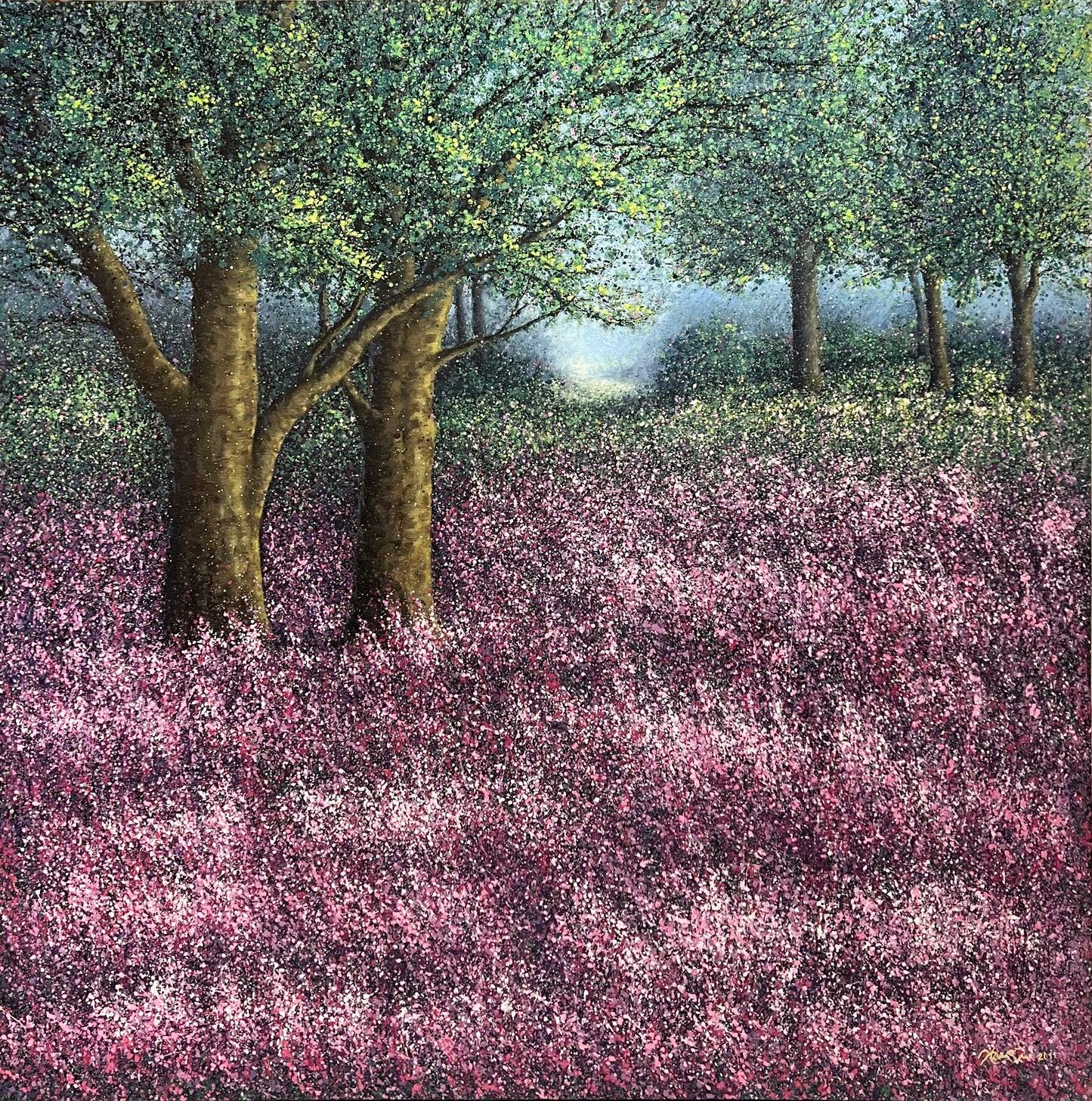 The Season of Love - Lavender Garden I - Narate Kathong