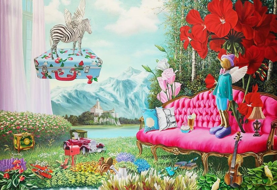 Nomad Idea – Garden at Snow Mountain I  - Hwang Jea Sung