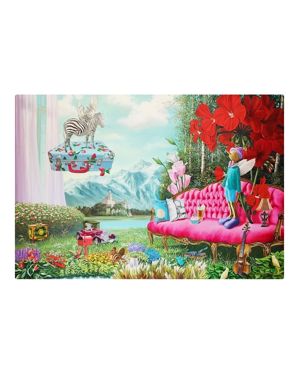 Nomad Idea – Garden at Snow Mountain I  - Hwang Jea Sung