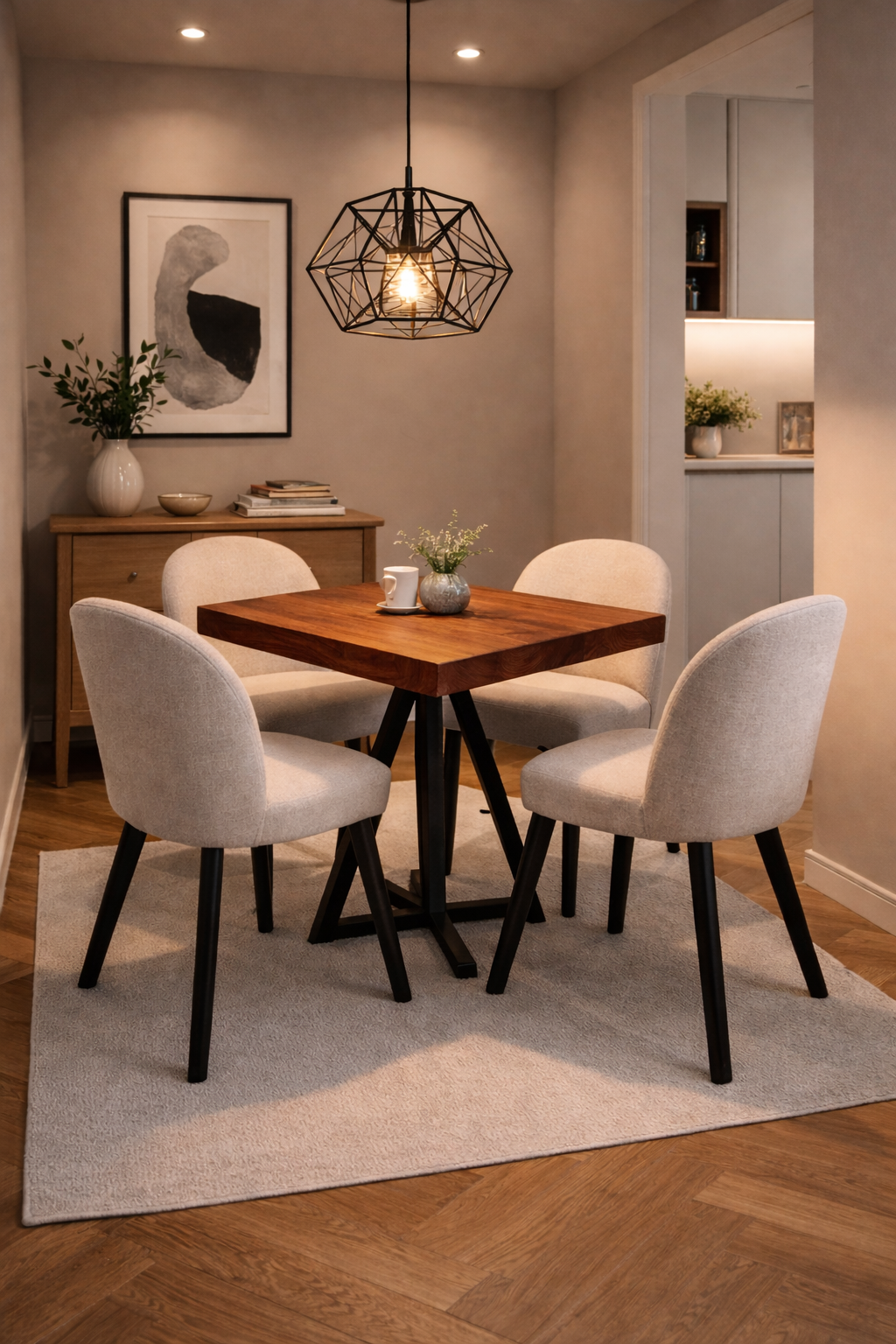 OV-CHAYA Square Dining Table