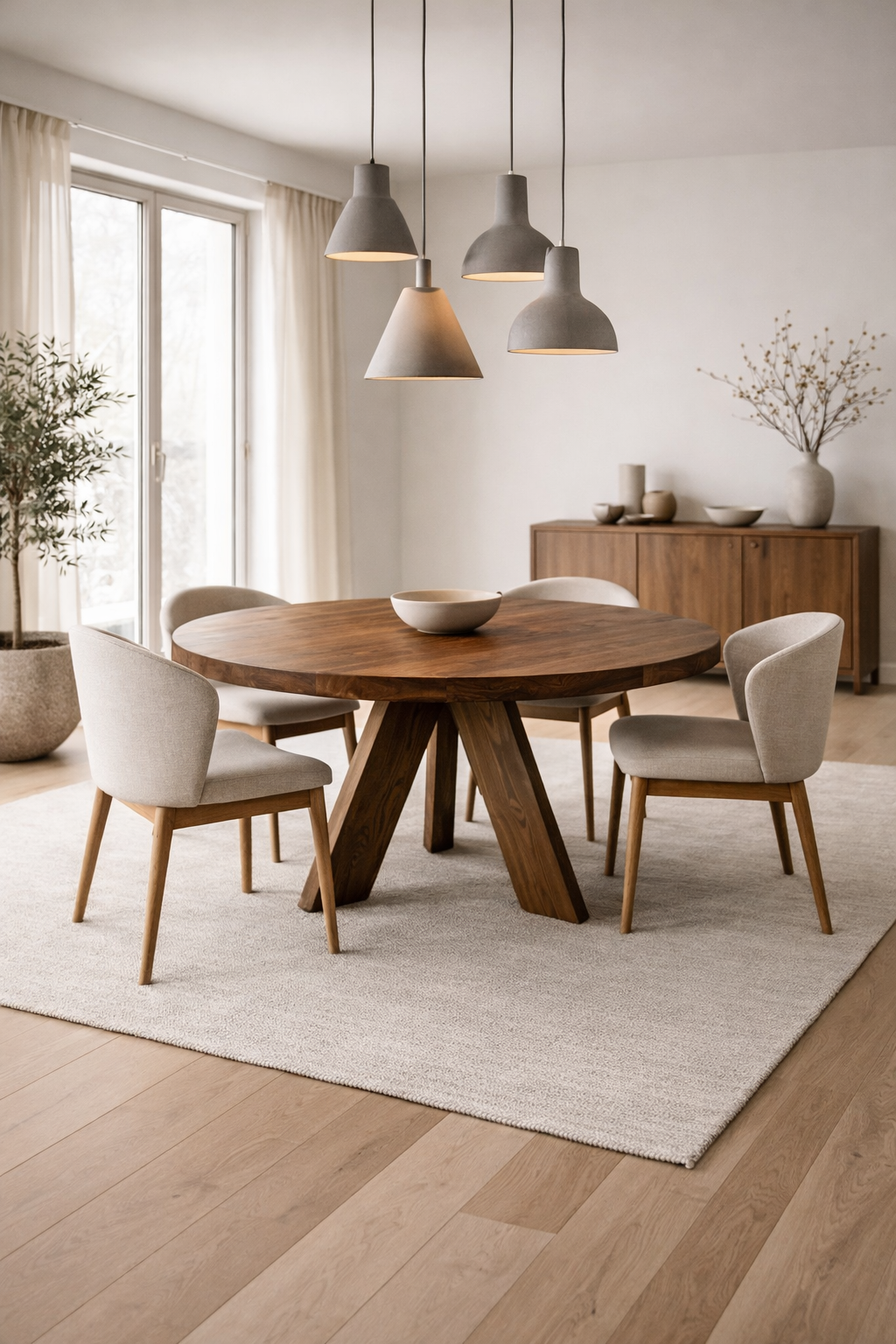 OV-TOR Round Dining Table