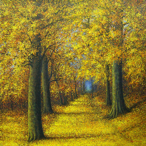 The Season of Love - Brilliant - Oil & Acrylic on Canvas by Narate Kathong