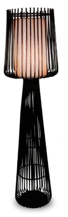 VAE - CHAMP Rattan Floor Lamp