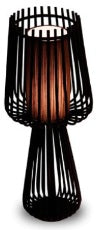 VAE - CHAMP Rattan Table Lamp