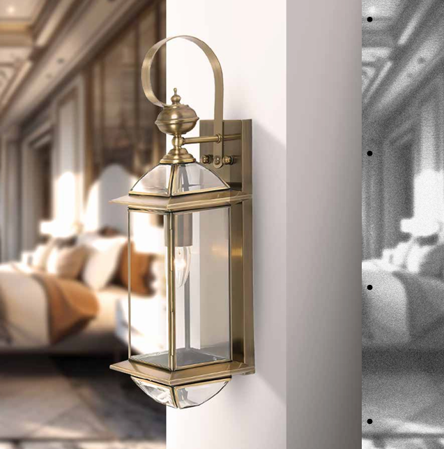 BRASS - MOROCO AE Wall Lamp